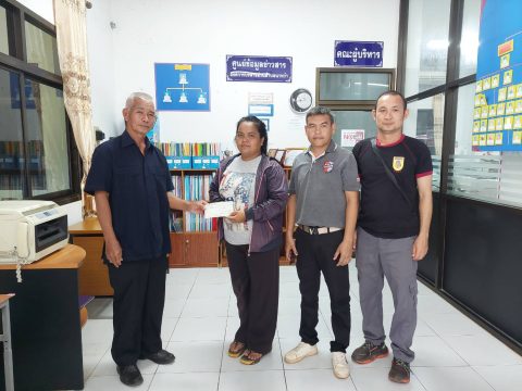 องค์การบริหารส่วนตำบลนาหว้าได้มอบเงินช่วยเหลือผู้ประสบภัยพิบัติกรณีฉุกเฉินไฟไหม้คอกสัตว์ของนางสาวปภัสราภรณ์ ฉิวรัมย์ เมื่อวันที่ 28 กันยายน 2568 ที่ผ่านมา เป็นเงินจำนวน1,500.- บาท