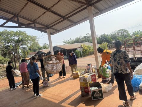 กิจกรรมรับซื้อขยะรีไซเคิล ประจำเดือนกุมภาพันธ์ 2569